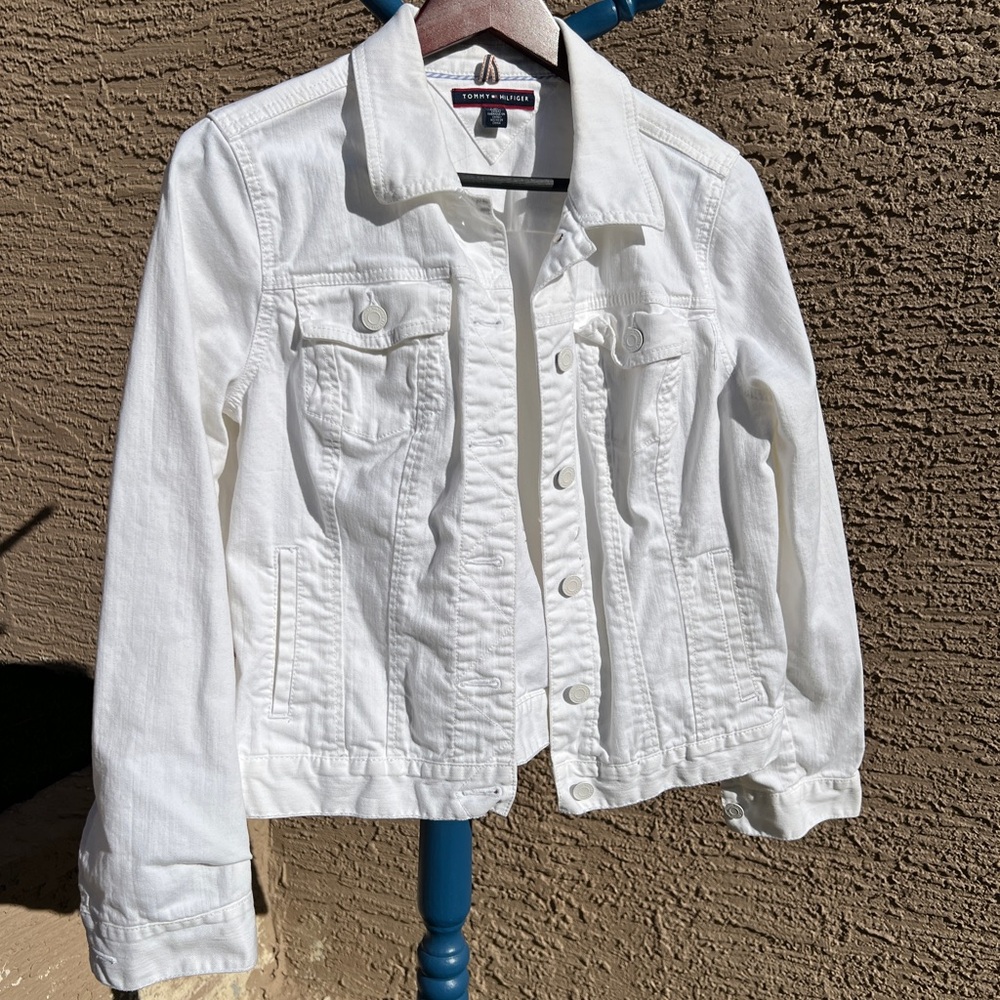 Tommy Hilfiger Classic White Jacket